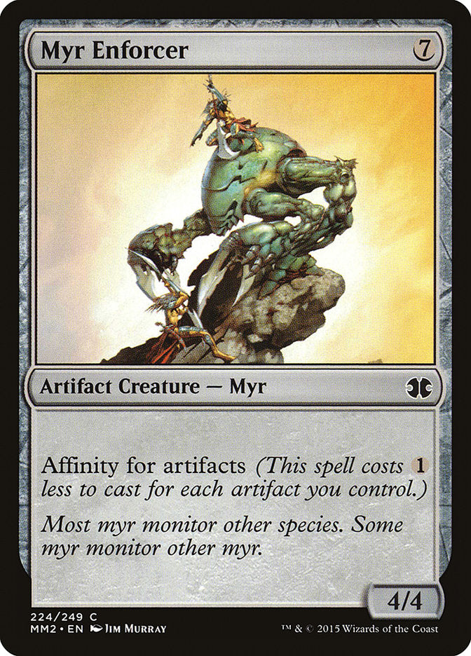 Myr Enforcer [Modern Masters 2015] | Deep Dive Games St. Marys