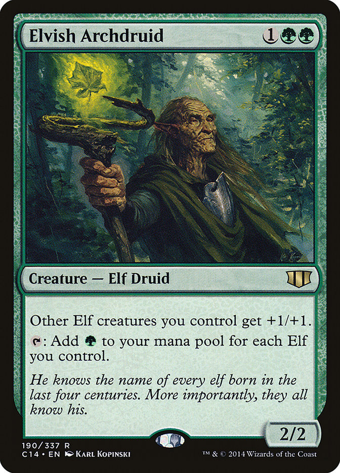 Elvish Archdruid [Commander 2014] | Deep Dive Games St. Marys