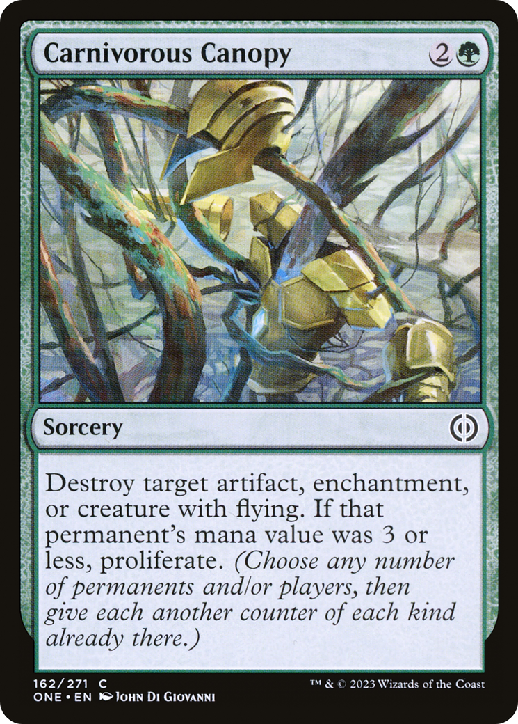 Carnivorous Canopy [Phyrexia: All Will Be One] | Deep Dive Games St. Marys