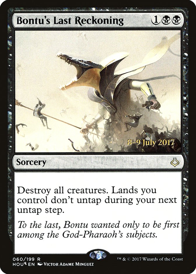 Bontu's Last Reckoning [Hour of Devastation Prerelease Promos] | Deep Dive Games St. Marys