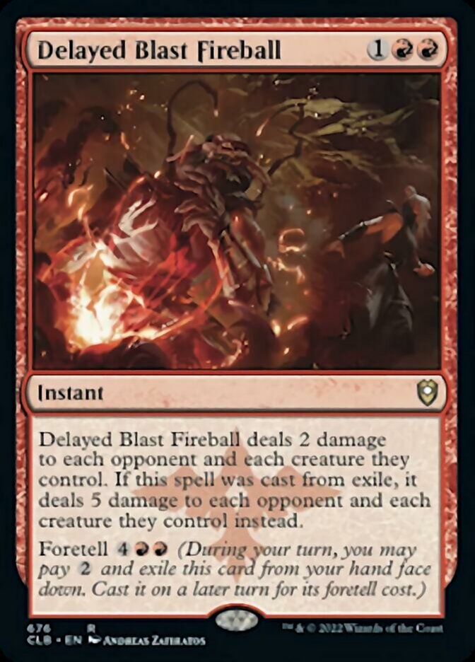 Delayed Blast Fireball [Commander Legends: Battle for Baldur's Gate] | Deep Dive Games St. Marys