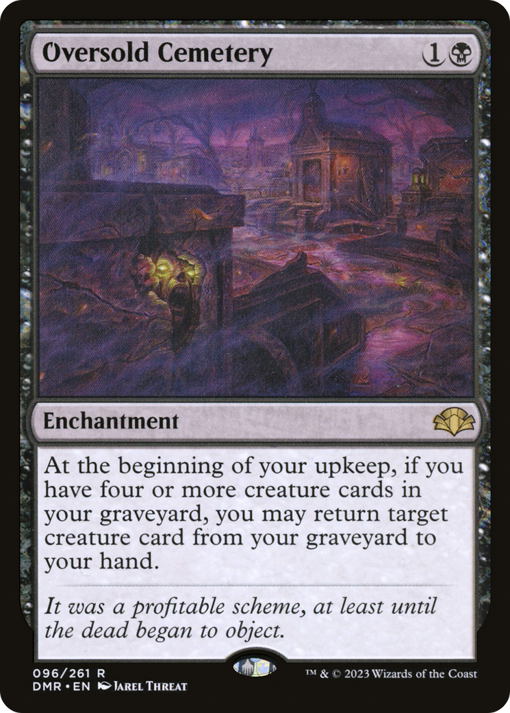 Oversold Cemetery [Dominaria Remastered] | Deep Dive Games St. Marys