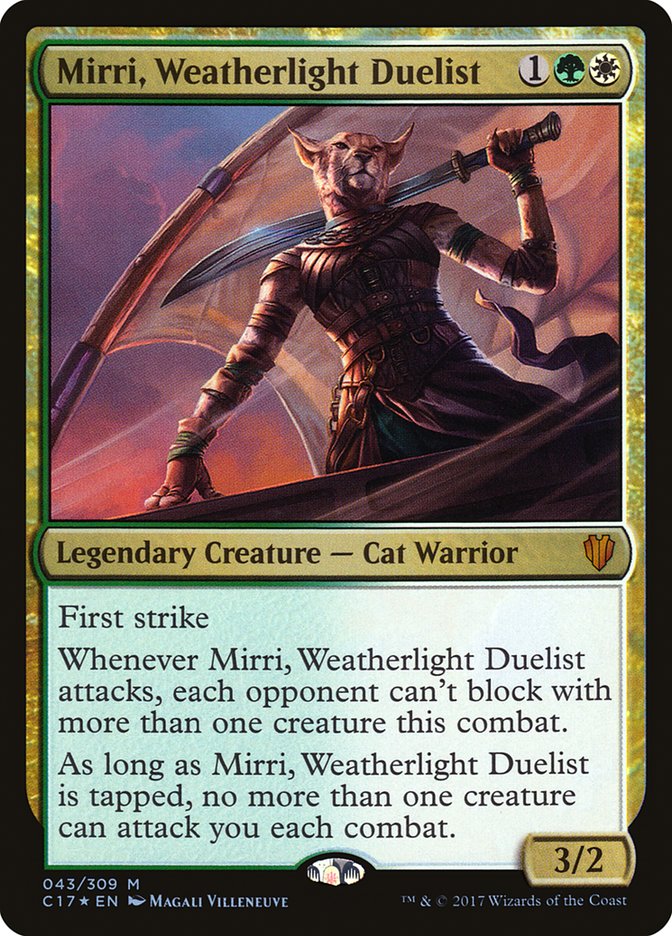 Mirri, Weatherlight Duelist [Commander 2017] | Deep Dive Games St. Marys