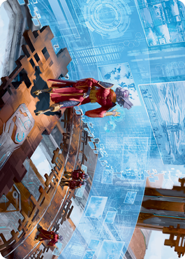 Universal Surveillance Art Card [Kamigawa: Neon Dynasty Art Series] | Deep Dive Games St. Marys