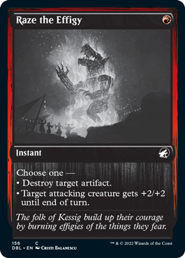Raze the Effigy [Innistrad: Double Feature] | Deep Dive Games St. Marys