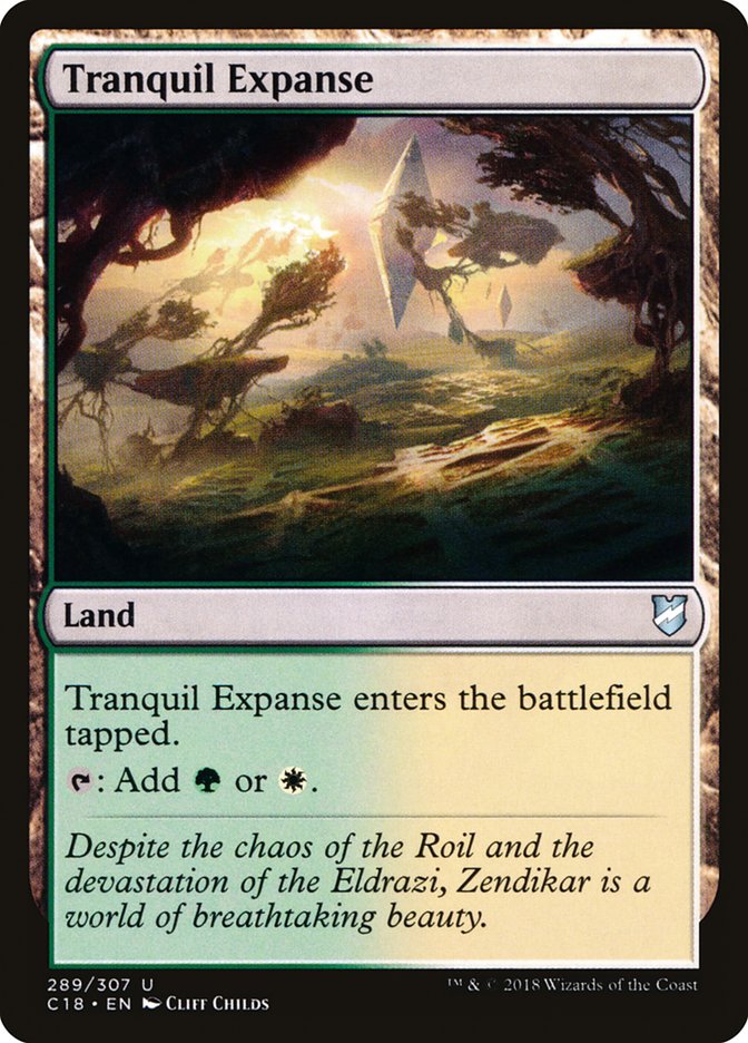Tranquil Expanse [Commander 2018] | Deep Dive Games St. Marys
