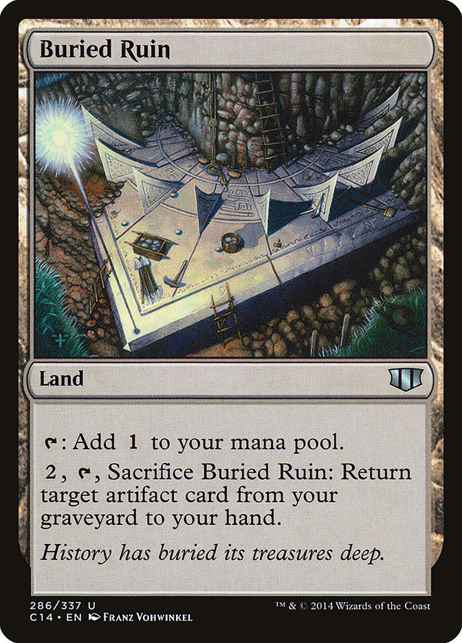 Buried Ruin [Commander 2014] | Deep Dive Games St. Marys