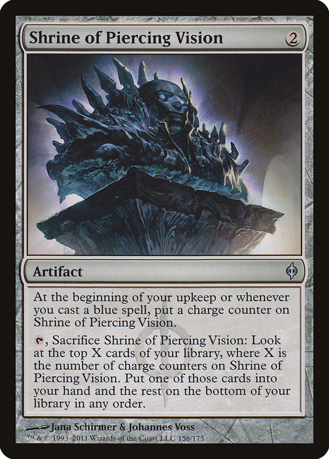 Shrine of Piercing Vision [New Phyrexia] | Deep Dive Games St. Marys