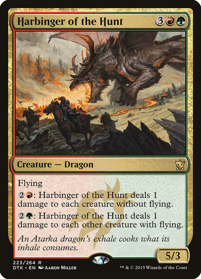 Harbinger of the Hunt [Dragons of Tarkir] | Deep Dive Games St. Marys