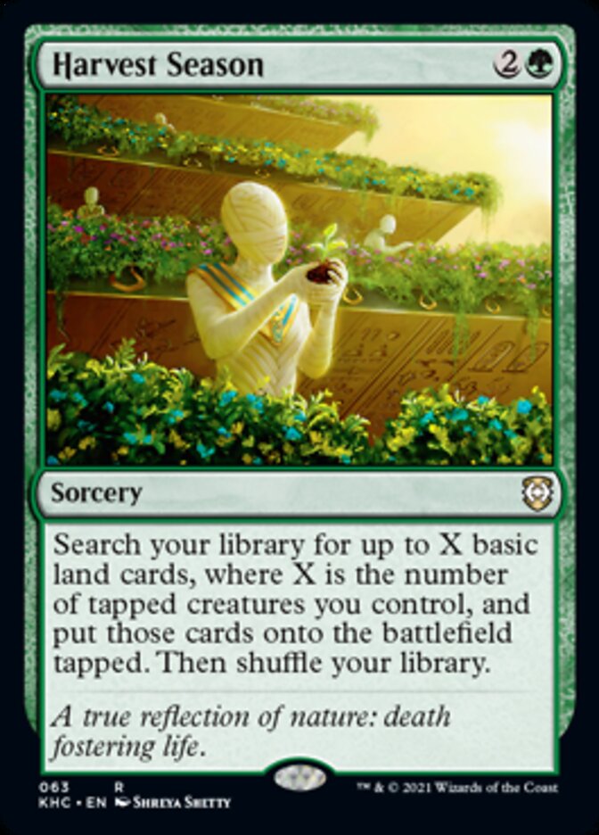 Harvest Season [Kaldheim Commander] | Deep Dive Games St. Marys