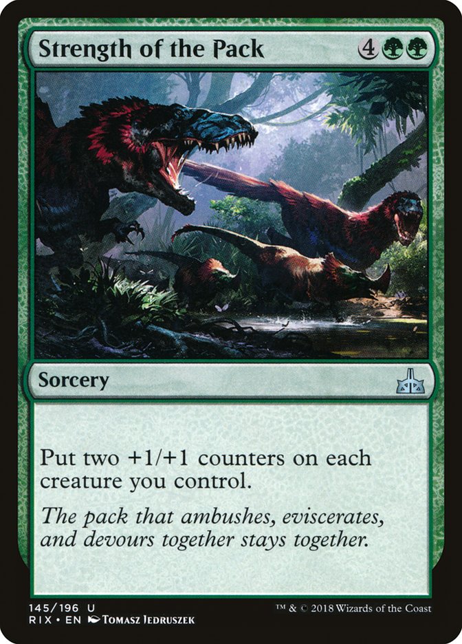 Strength of the Pack [Rivals of Ixalan] | Deep Dive Games St. Marys