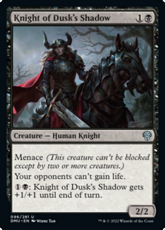 Knight of Dusk's Shadow [Dominaria United] | Deep Dive Games St. Marys