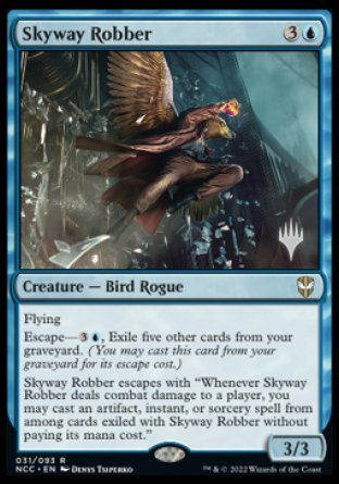 Skyway Robber (Promo Pack) [Streets of New Capenna Commander Promos] | Deep Dive Games St. Marys