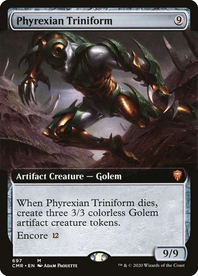 Phyrexian Triniform (Extended Art) [Commander Legends] | Deep Dive Games St. Marys