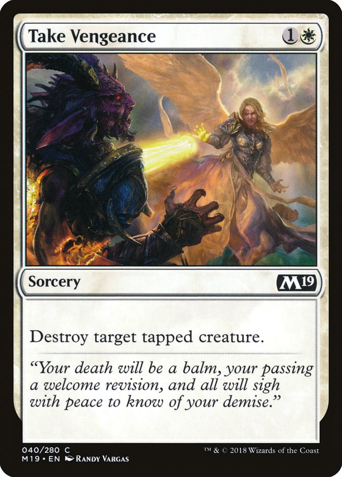 Take Vengeance [Core Set 2019] | Deep Dive Games St. Marys