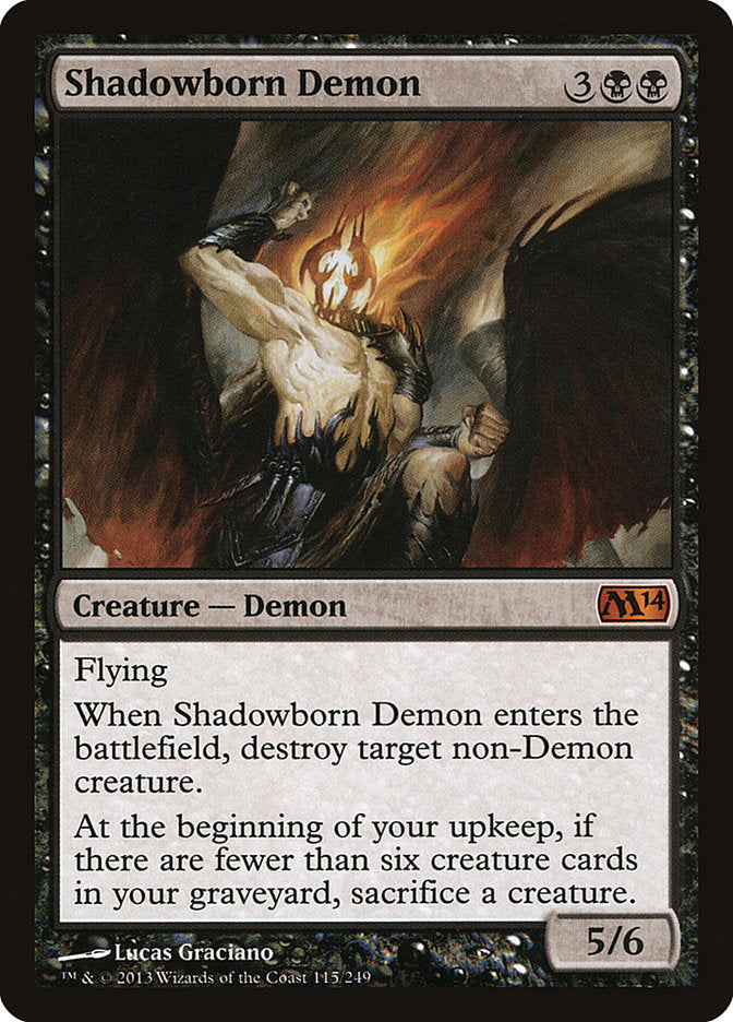 Shadowborn Demon [Magic 2014] | Deep Dive Games St. Marys