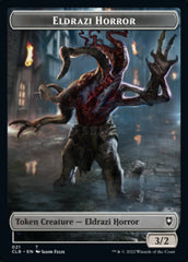 Horror // Eldrazi Horror Double-Sided Token [Commander Legends: Battle for Baldur's Gate Tokens] | Deep Dive Games St. Marys