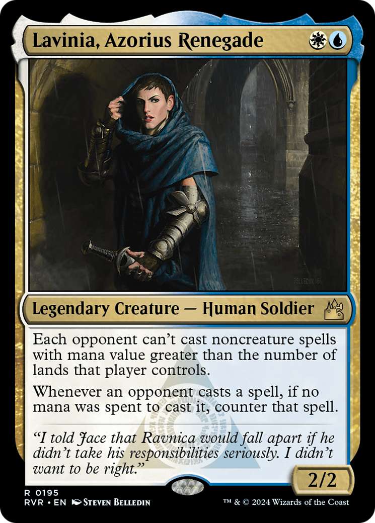 Lavinia, Azorius Renegade [Ravnica Remastered] | Deep Dive Games St. Marys