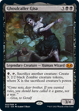 Ghoulcaller Gisa [Commander Collection: Black] | Deep Dive Games St. Marys