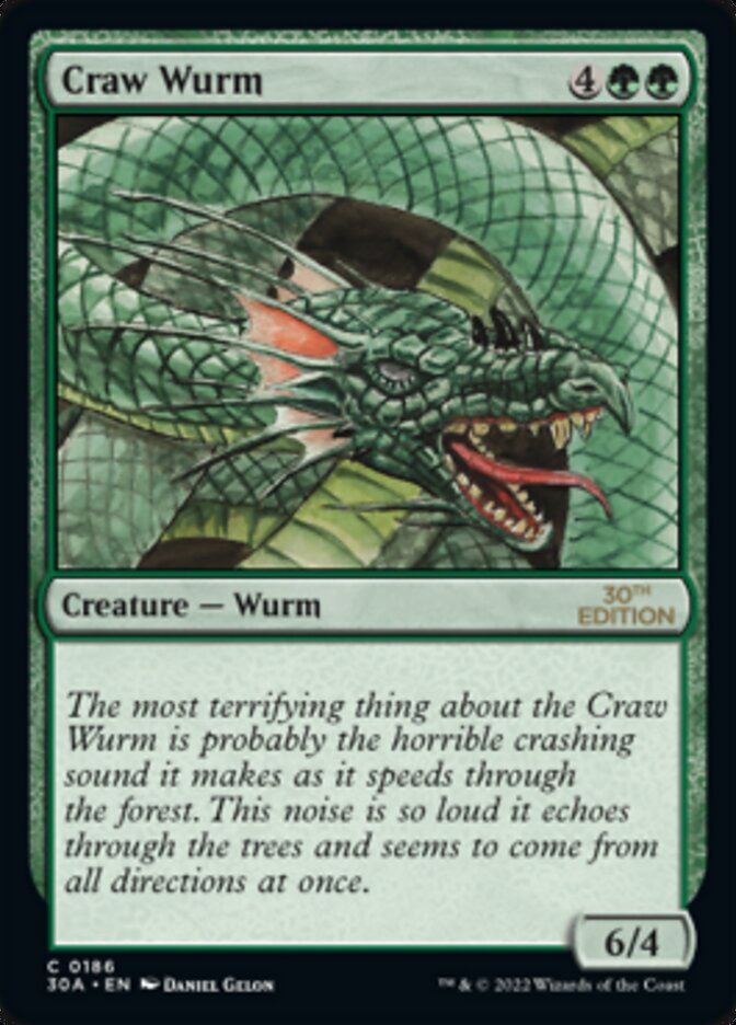 Craw Wurm [30th Anniversary Edition] | Deep Dive Games St. Marys