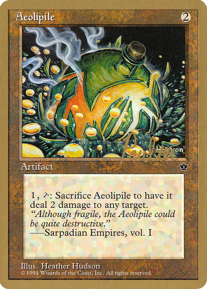 Aeolipile (Preston Poulter) [Pro Tour Collector Set] | Deep Dive Games St. Marys