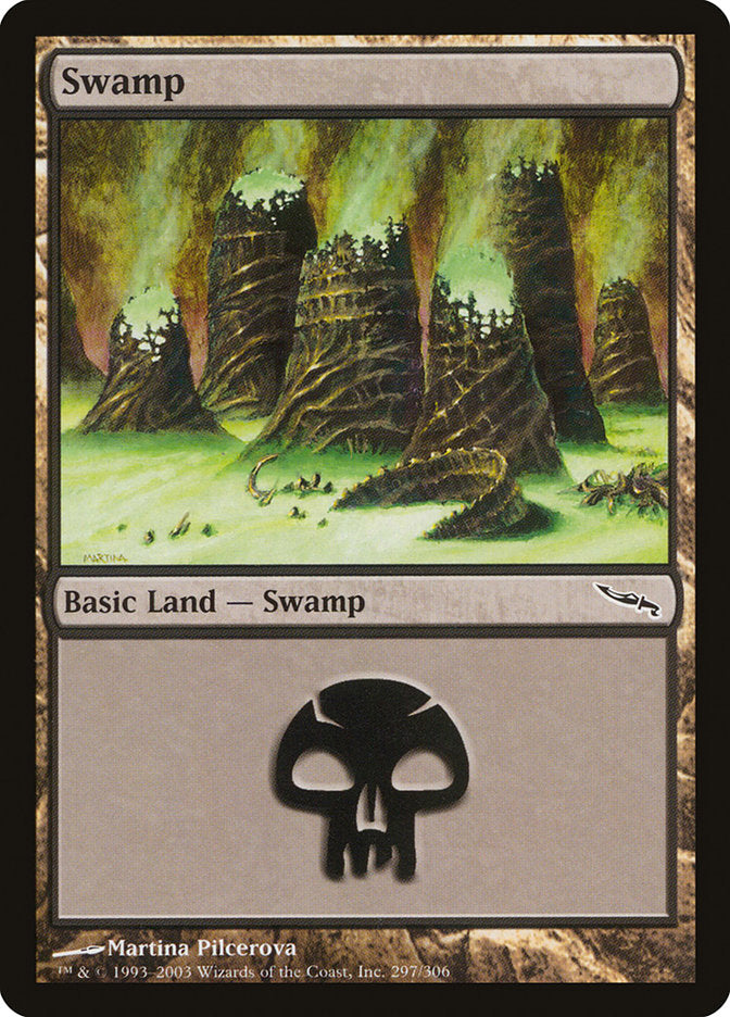 Swamp (297) [Mirrodin] | Deep Dive Games St. Marys