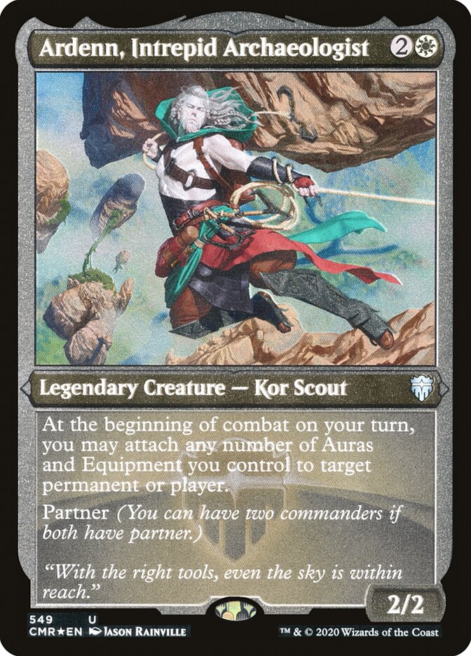 Ardenn, Intrepid Archaeologist (Etched) [Commander Legends] | Deep Dive Games St. Marys