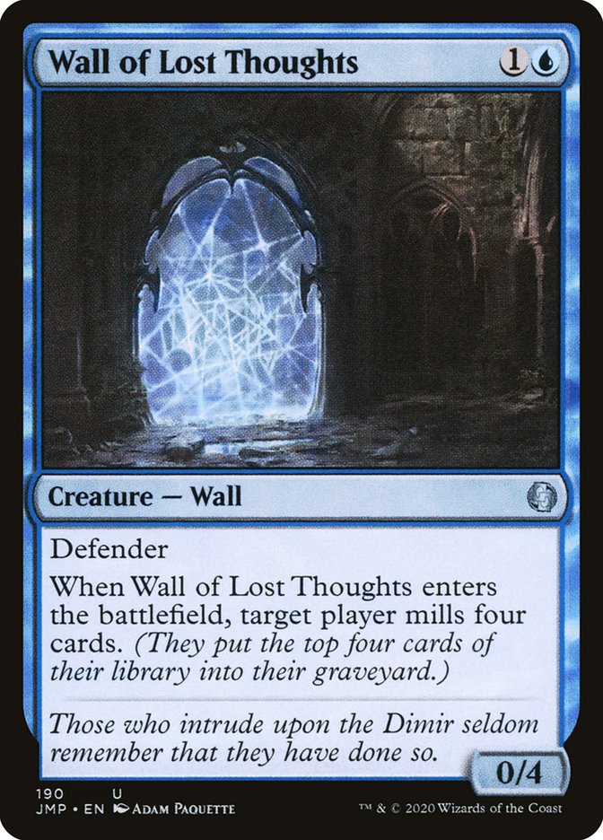 Wall of Lost Thoughts [Jumpstart] | Deep Dive Games St. Marys