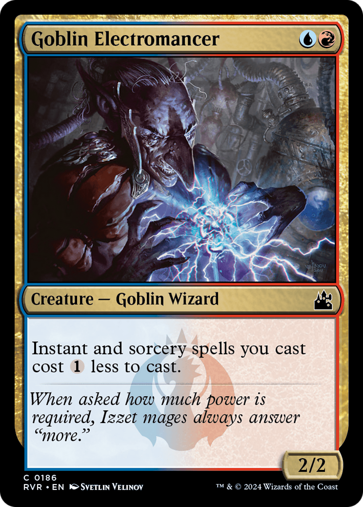 Goblin Electromancer [Ravnica Remastered] | Deep Dive Games St. Marys