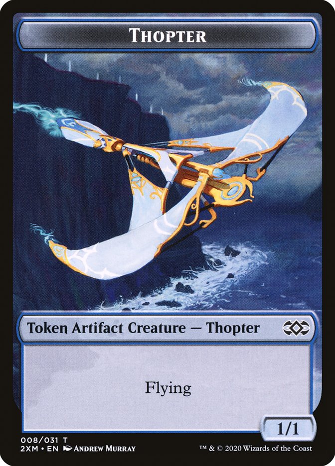 Thopter Token (008/031) [Double Masters Tokens] | Deep Dive Games St. Marys