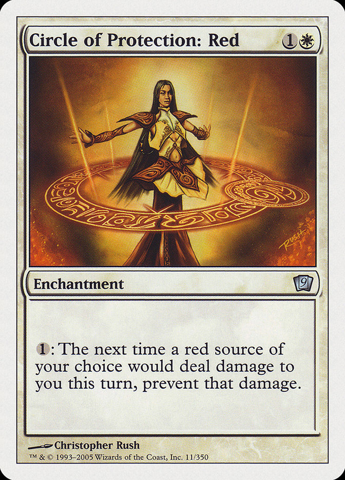 Circle of Protection: Red [Ninth Edition] | Deep Dive Games St. Marys