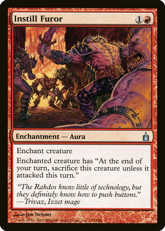 Instill Furor [Ravnica: City of Guilds] | Deep Dive Games St. Marys