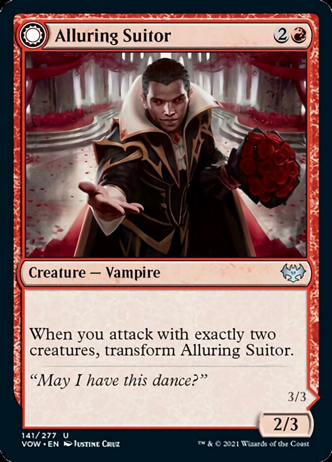 Alluring Suitor // Deadly Dancer [Innistrad: Crimson Vow] | Deep Dive Games St. Marys