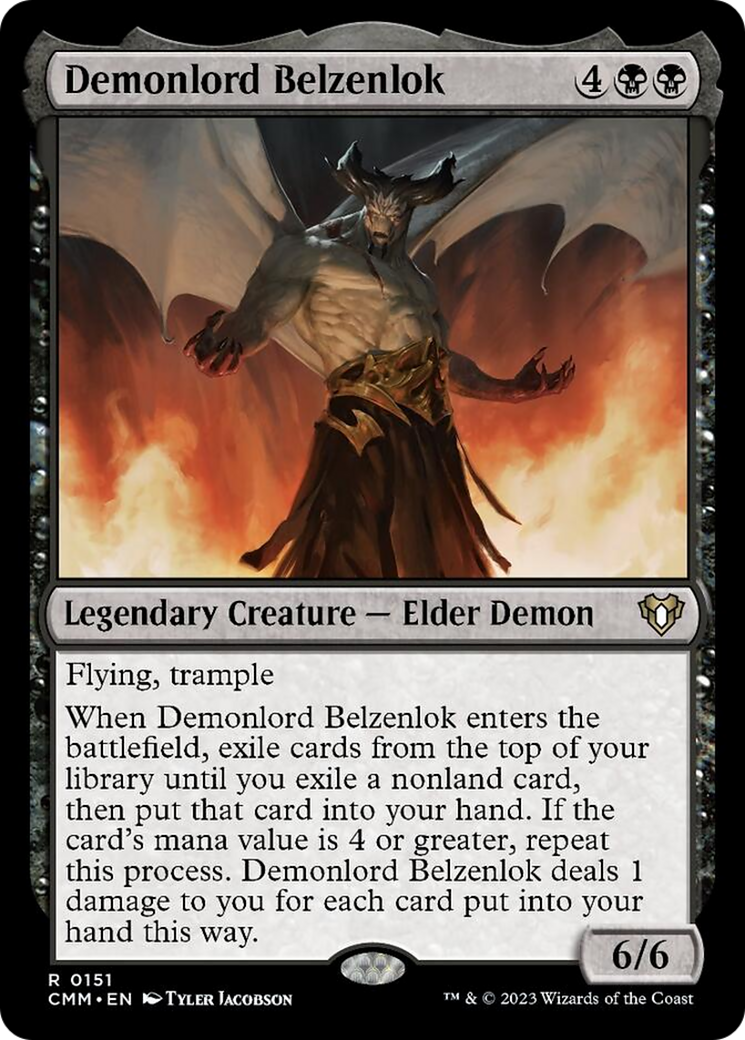 Demonlord Belzenlok [Commander Masters] | Deep Dive Games St. Marys