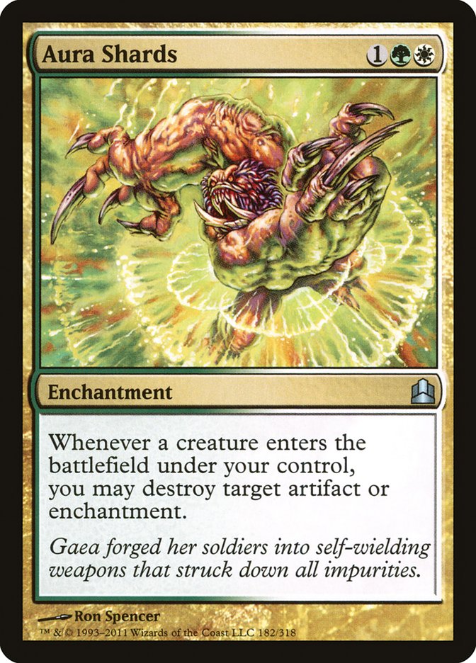 Aura Shards [Commander 2011] | Deep Dive Games St. Marys