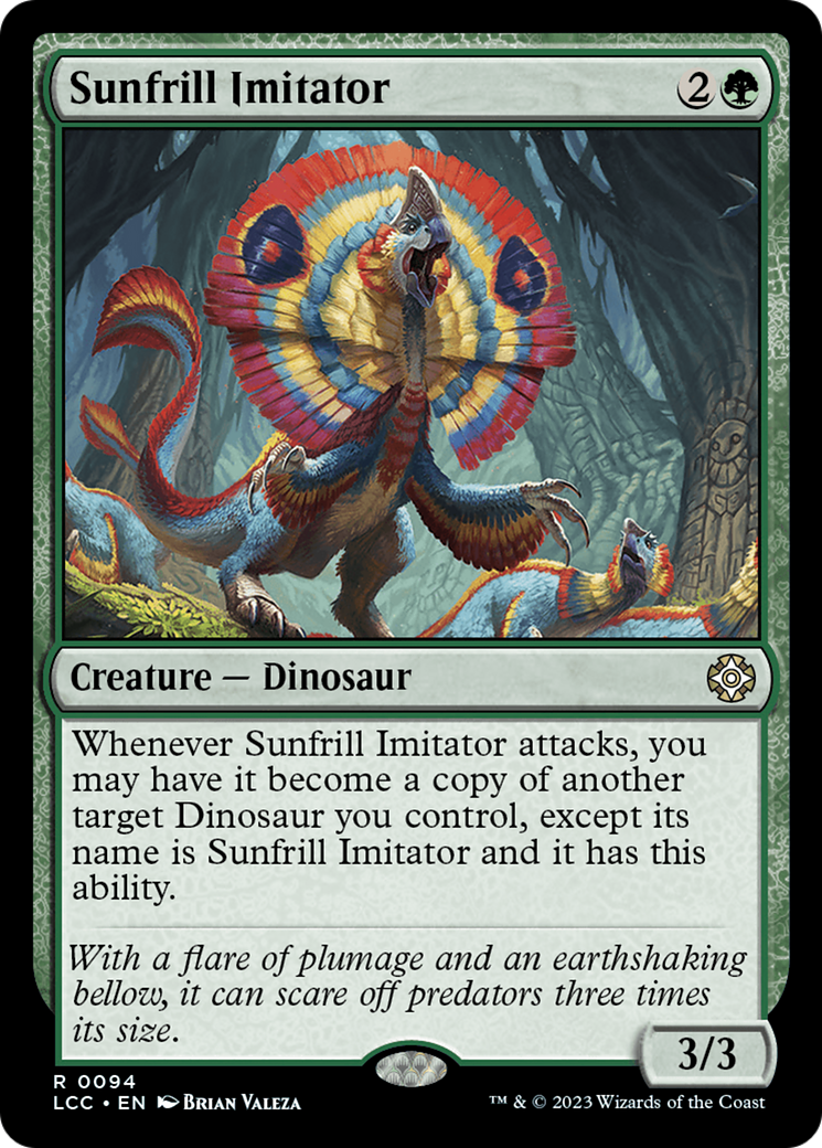 Sunfrill Imitator [The Lost Caverns of Ixalan Commander] | Deep Dive Games St. Marys