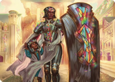 Guardian of New Benalia Art Card [Dominaria United Art Series] | Deep Dive Games St. Marys