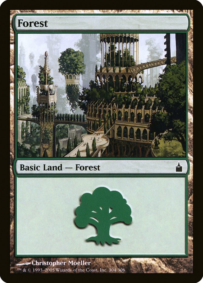 Forest (304) [Ravnica: City of Guilds] | Deep Dive Games St. Marys