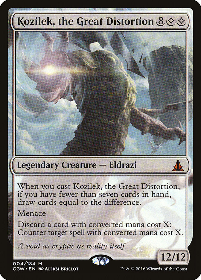 Kozilek, the Great Distortion [Oath of the Gatewatch] | Deep Dive Games St. Marys