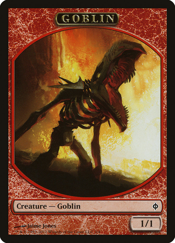 Goblin Token [New Phyrexia Tokens] | Deep Dive Games St. Marys