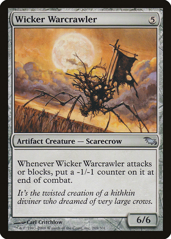 Wicker Warcrawler [Shadowmoor] | Deep Dive Games St. Marys