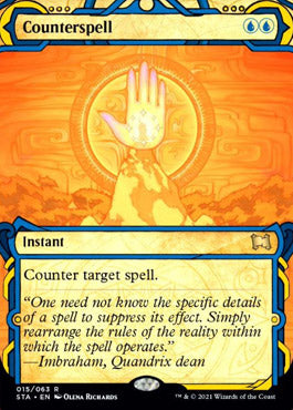 Counterspell (Foil Etched) [Strixhaven: School of Mages Mystical Archive] | Deep Dive Games St. Marys