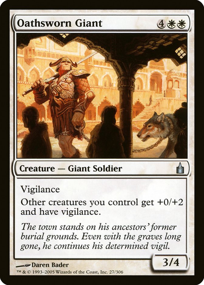 Oathsworn Giant [Ravnica: City of Guilds] | Deep Dive Games St. Marys