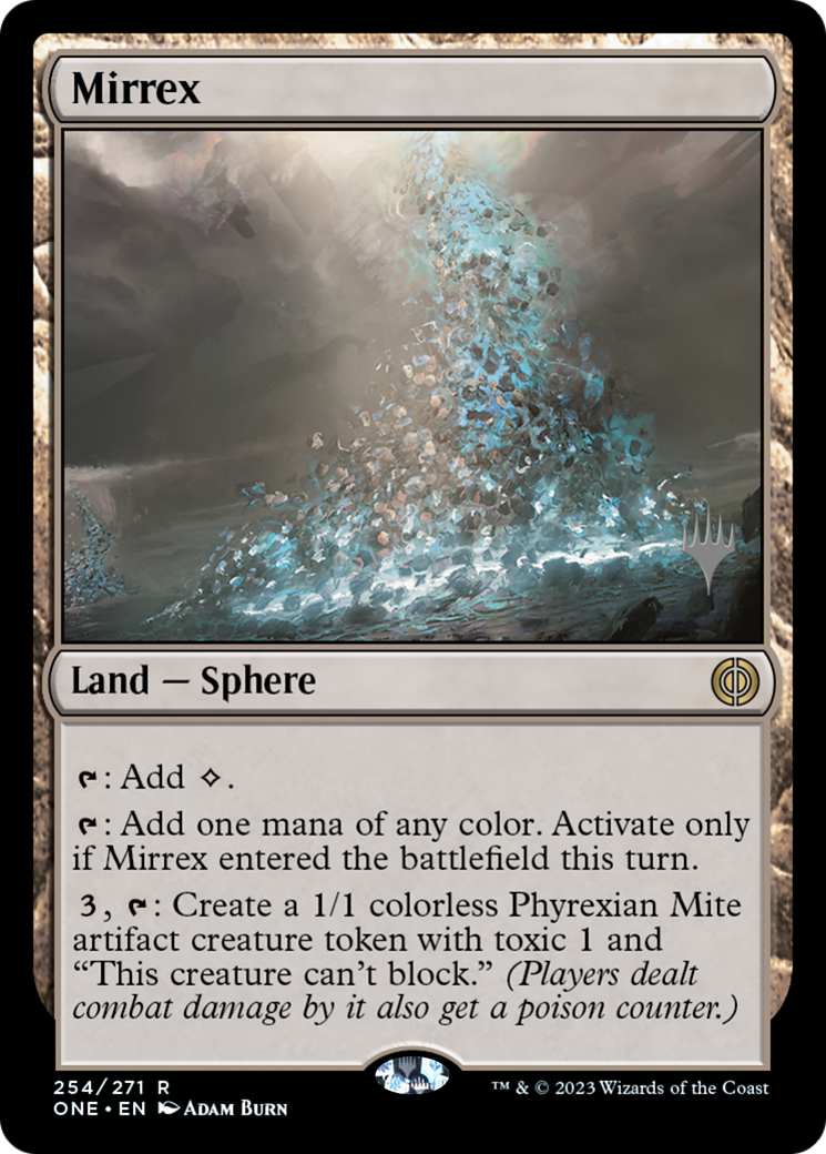 Mirrex (Promo Pack) [Phyrexia: All Will Be One Promos] | Deep Dive Games St. Marys