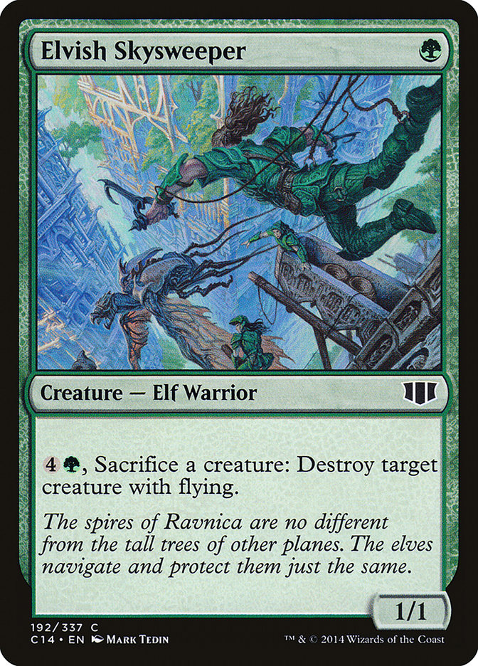Elvish Skysweeper [Commander 2014] | Deep Dive Games St. Marys
