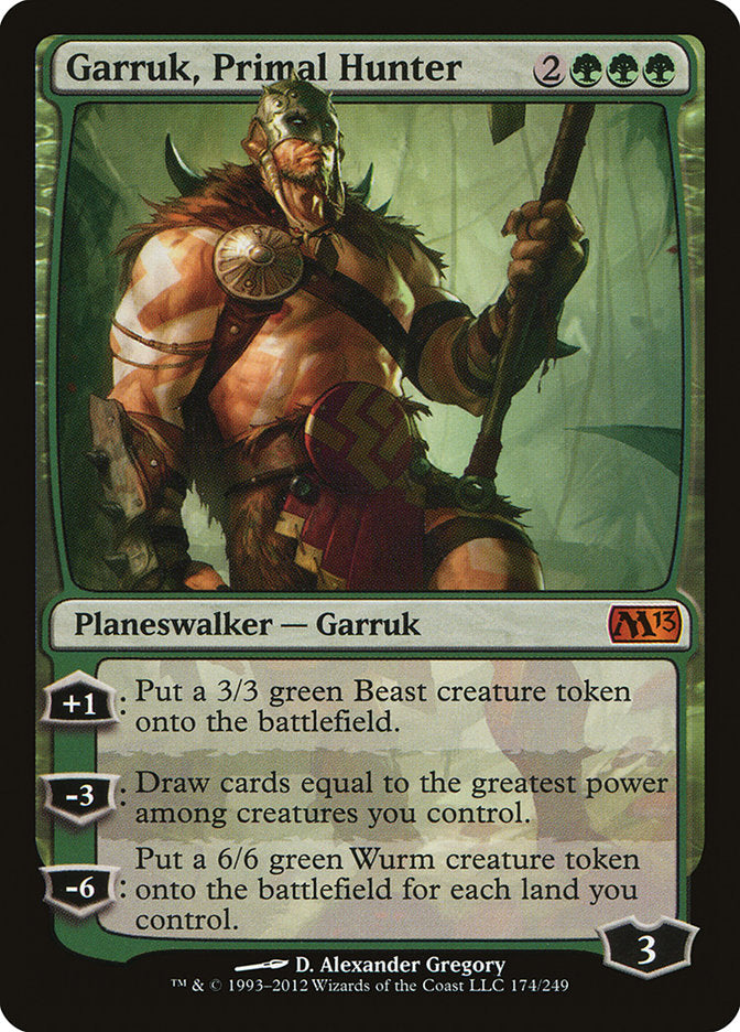 Garruk, Primal Hunter [Magic 2013] | Deep Dive Games St. Marys