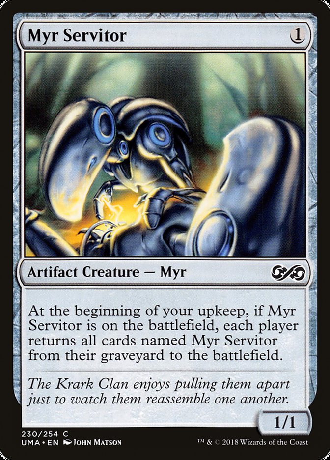 Myr Servitor [Ultimate Masters] | Deep Dive Games St. Marys