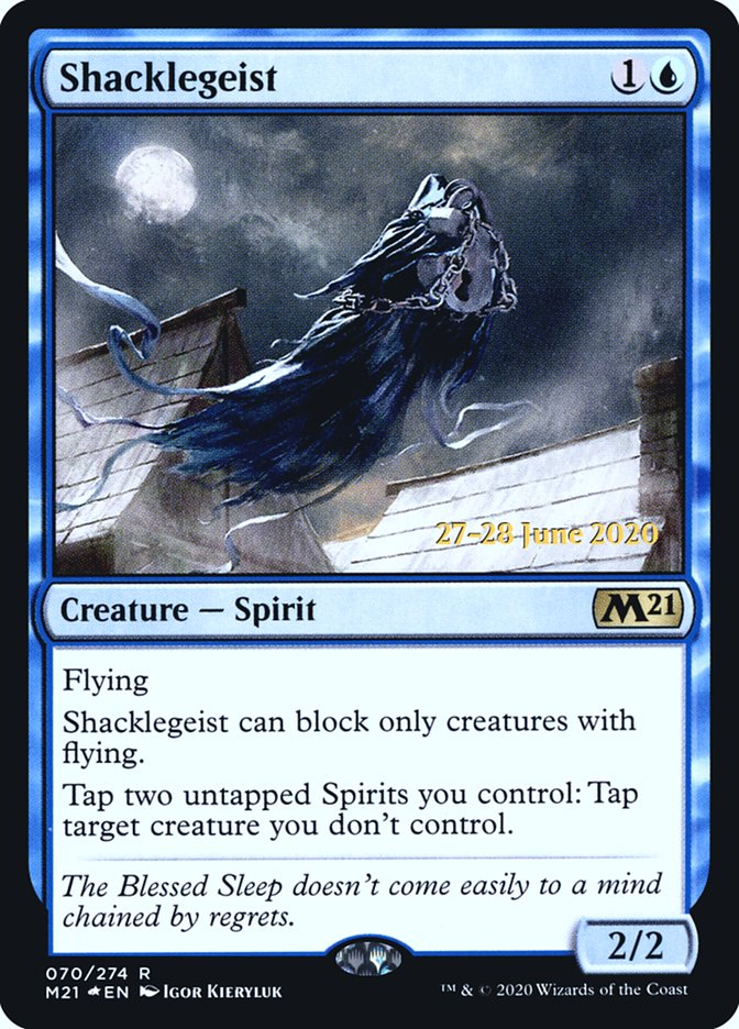 Shacklegeist [Core Set 2021 Prerelease Promos] | Deep Dive Games St. Marys