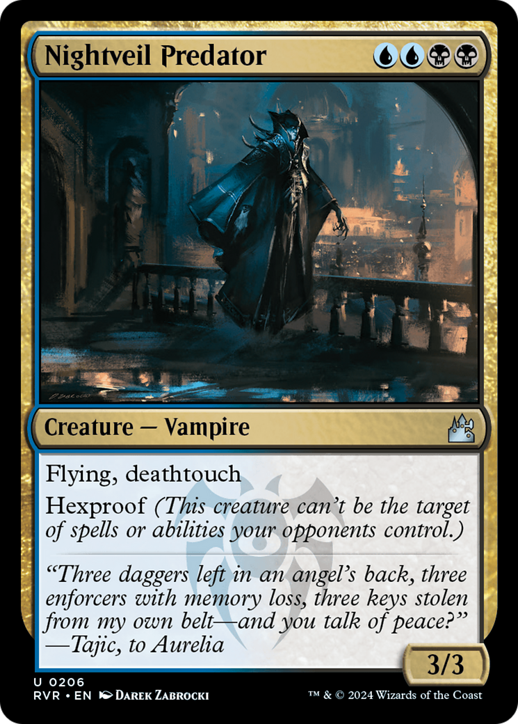 Nightveil Predator [Ravnica Remastered] | Deep Dive Games St. Marys