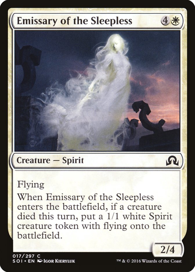 Emissary of the Sleepless [Shadows over Innistrad] | Deep Dive Games St. Marys